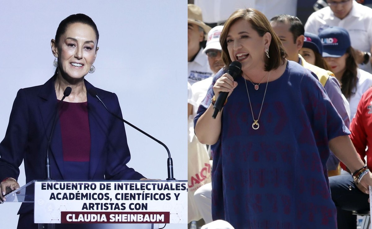 Claudia Sheinbaum i Xochitl Galvez