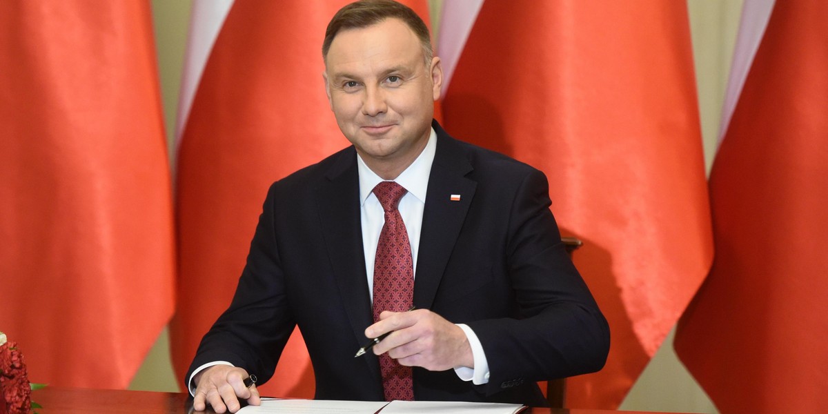 Prezydent Andrzej Duda