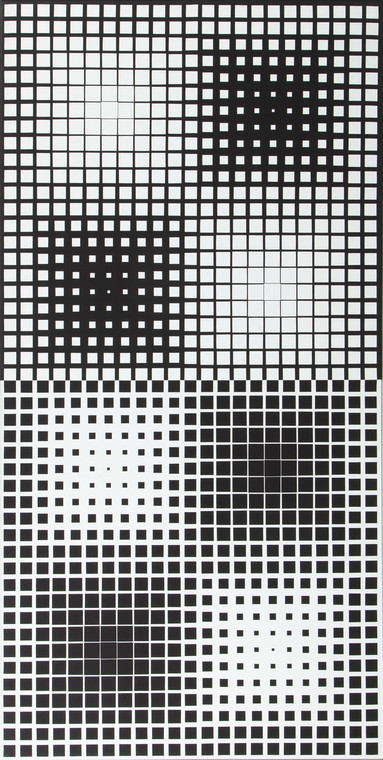 Victor Vasarely, "Novae - Kat" (1959-1973)