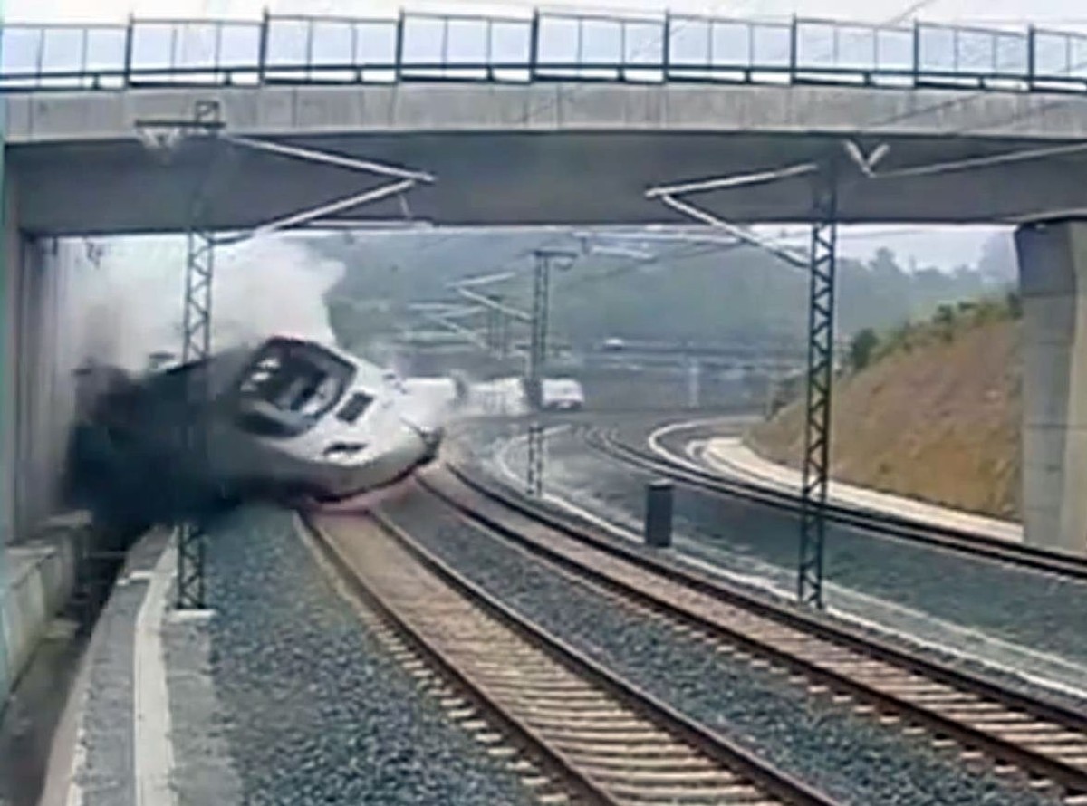 Katastrofa pociągu w Hiszpanii