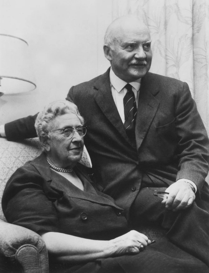 Agata Kristi sa drugim suprugom