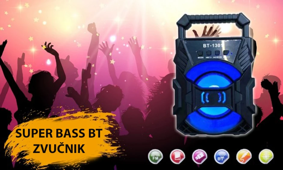 Super Bass BT zvučnik