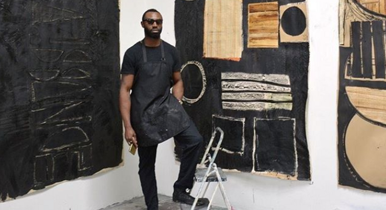 Meet the Nenaissance Man, Irvin Pascal, the mixed media artist giving African art a fighting chance [Credit: Niki Cryan Instagram]