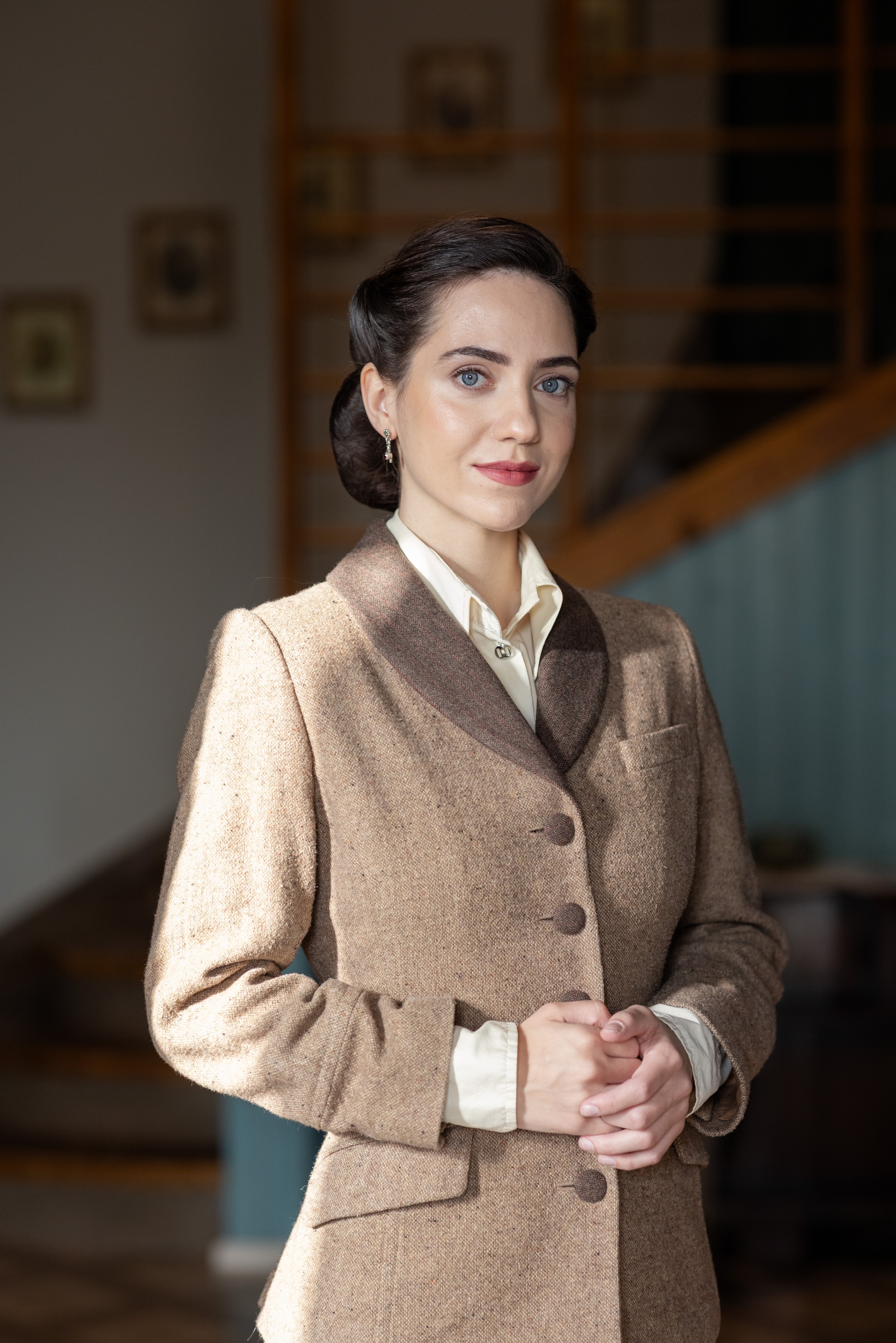 Ráchel Šoltésová ako Kristína Steinerová v seriáli Dunaj, k vašim službám. 