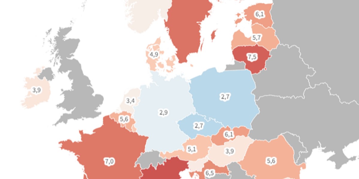 Stopą bezrobocia zrównaliśmy się z Czechami i zajmujemy ex aequo pierwsze miejsce w Europie