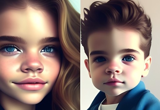 Így nézne ki Palvin Barbara és Dylan Sprouse gyermeke - legalábbis a mesterséges intelligencia szerint