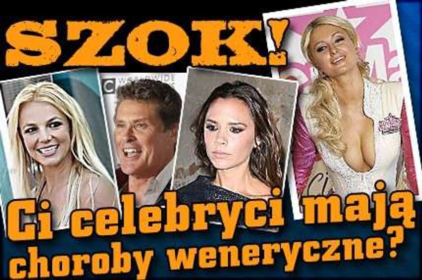 Szok! Ci celebryci mają choroby weneryczne?