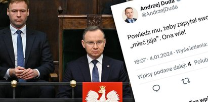 Mastalerek tłumaczy szokujący wpis prezydenta. "Ma być sztywniakiem?"