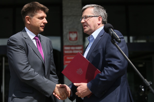 Bronisław Komorowski i Ryszard Petru