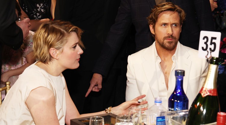 Ryan Gosling és Greta Gerwig a 20-es Critics Choice Awards-on.