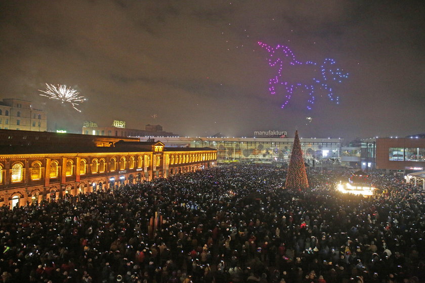 Sylwester 2019 w Łodzi. Tak witaliśmy nowy 2020 rok