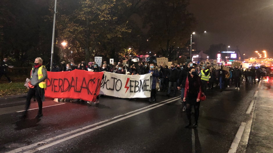 Kolejny protest w obronie praw kobiet w Kielcach