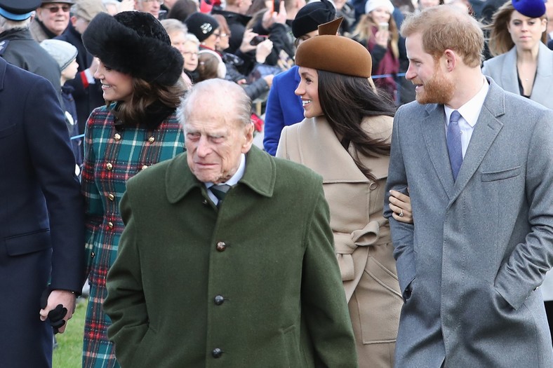 Książę Filip, Meghan Markle, książę Harry