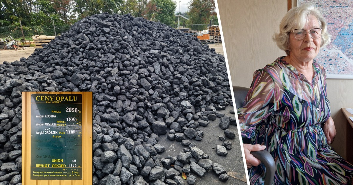 Właścicielka składu opału nie ma złudzeń. Chodzi o węgiel
