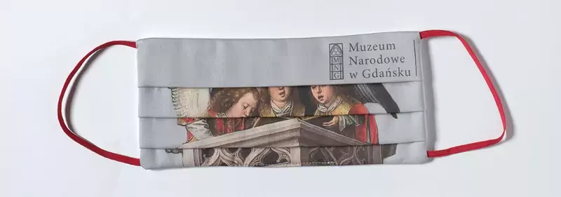 Maski sprzedawane przez Muzeum Narodowe w Gdańsku