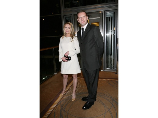 Hanna i Tomasz Lisowie na gali wręczenia nagród Człowiek Roku 2010 Wprost