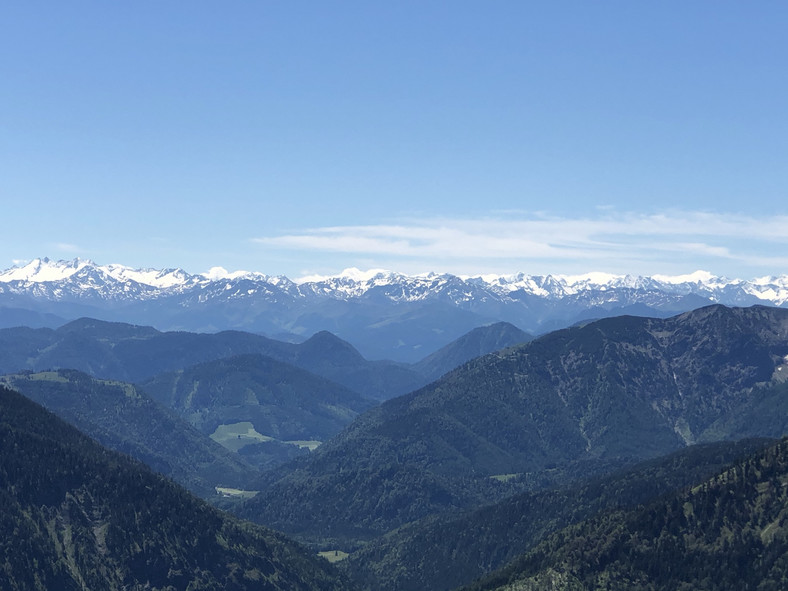 Widok na Alpy