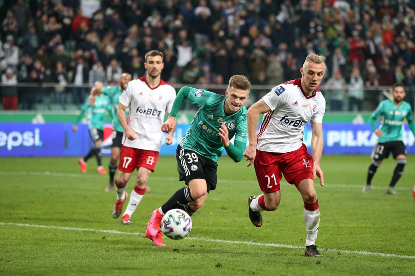 Ekstraklasa 21. kolejka Legia Warszawa - ŁKS Łódź