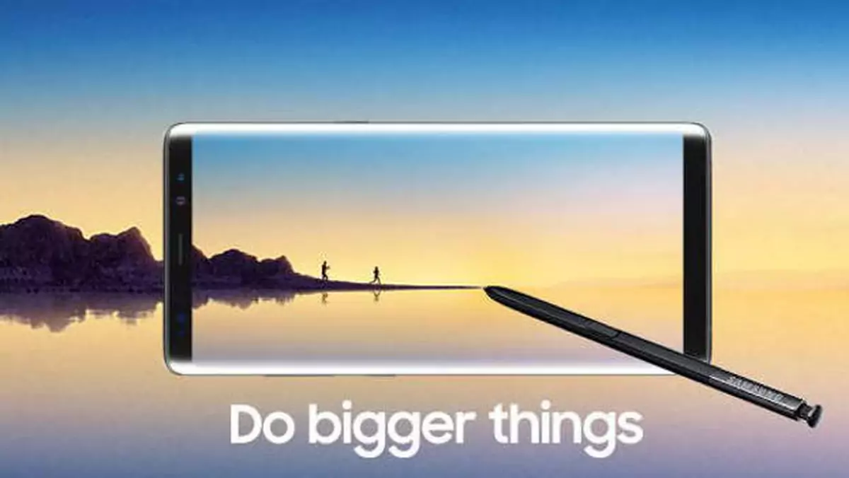 Samsung Galaxy Note 8 dostrzeżony w sklepie producenta