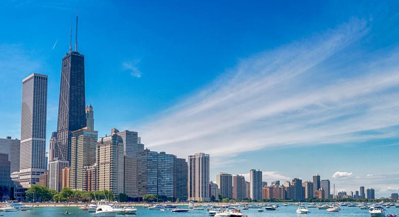 Chicago can be absolutely beautiful in the summer.anderm/Shutterstock