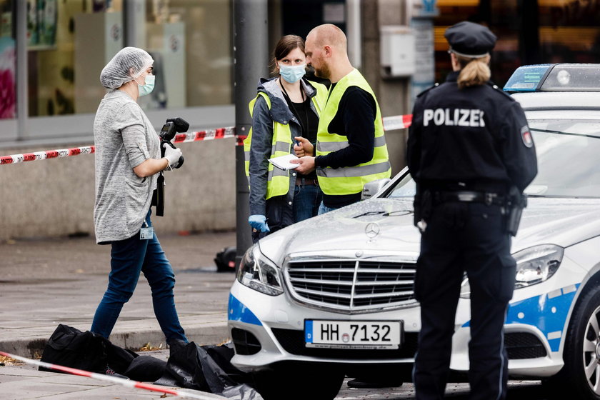 Nożownik zaatakował w Hamburgu