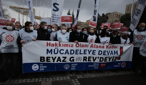 Protest turskih medicinara