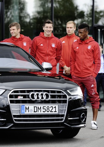 Thomas Müller, Robert Lewandowski, Holger Badstuber, Kingsley Coman