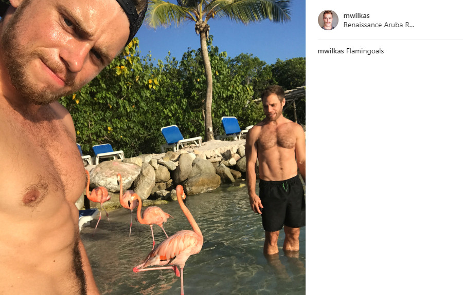 Matthew Wilkas na Instagramie
