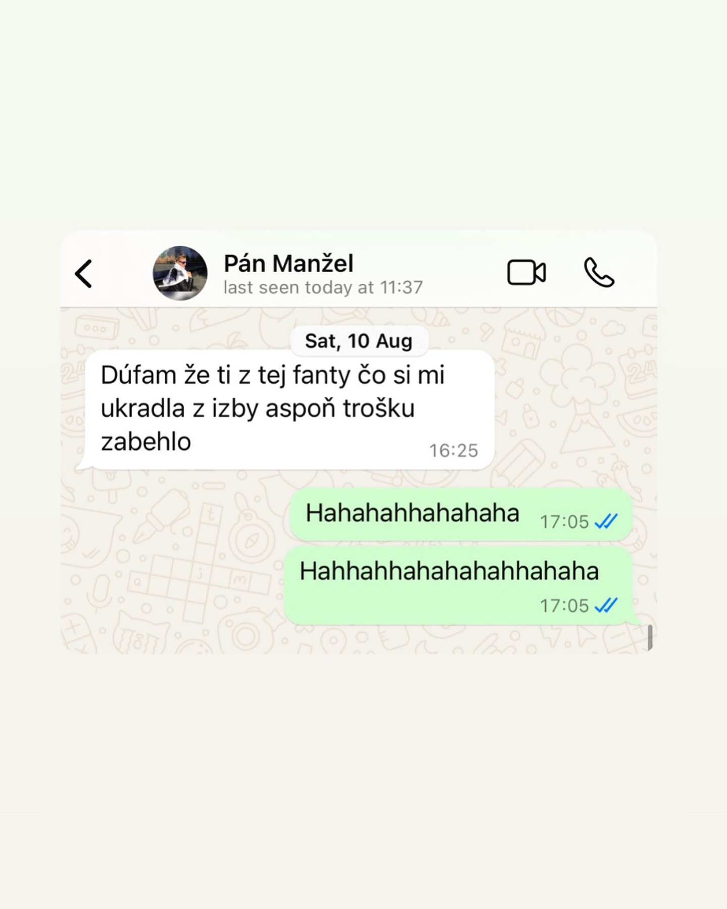Veronika Cifrová Ostrihoňová zdieľala vtipnú konverzáciu so Sajfom.