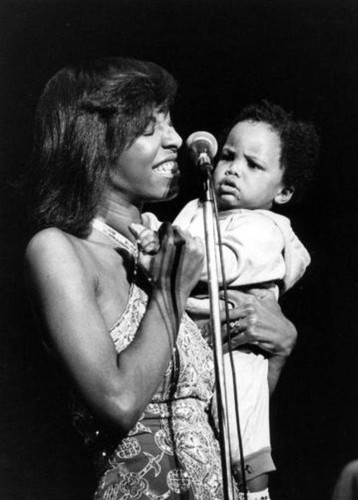 Natalie Cole z synkiem