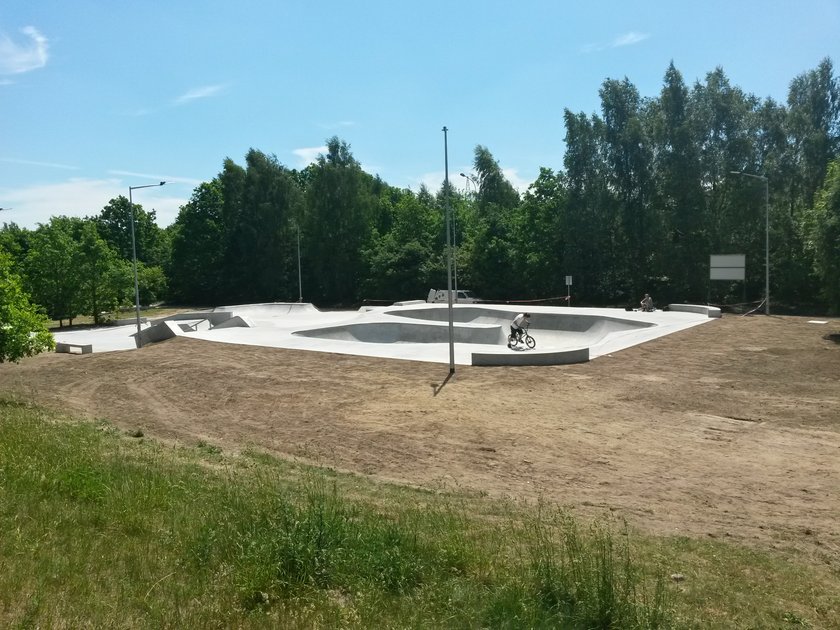 Na Widzewie powstał nowy skatepark