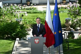 Prezydent: chciałem tu stanąć z premierem. Nie skorzystał z zaproszenia