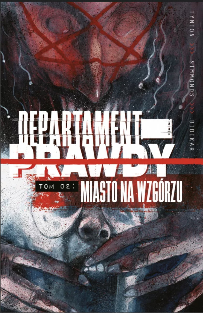 "Departament Prawdy". Okładka 2. tomu.