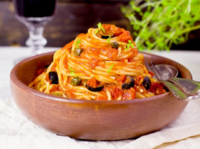 Pasta sa Pestom alla Trapanese