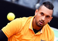 Kyrgios zdyskwalifikowany za rzucenie krzesłem na kort [WIDEO]