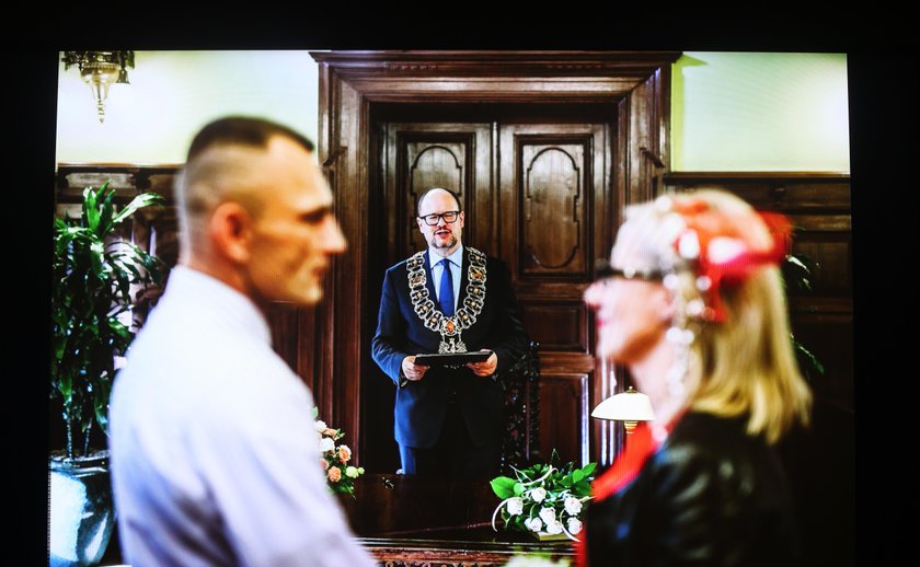 Mężem i żoną ogłosił ich Paweł Adamowicz