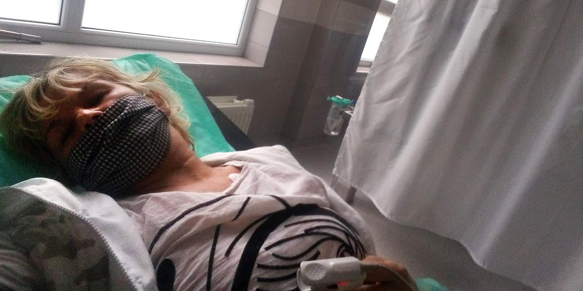 Pacjentka z koronawirusem odesłana przez szpital do domu