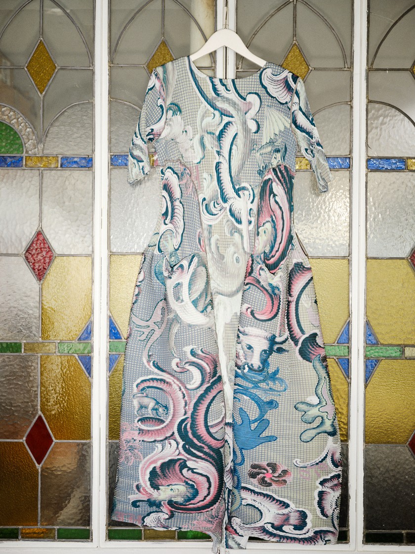 «Uma» Kleid, aus der Kollektion Julia Heuer x 079