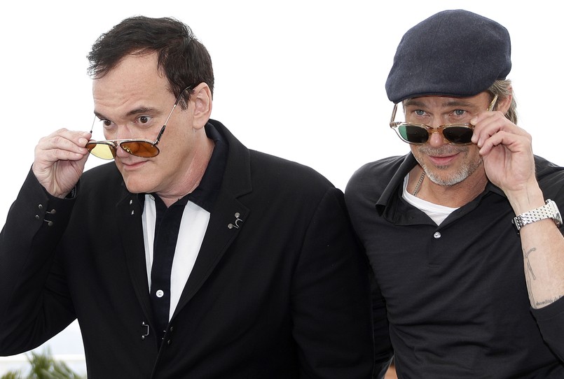 Quentin Tarantino i Brad Pitt