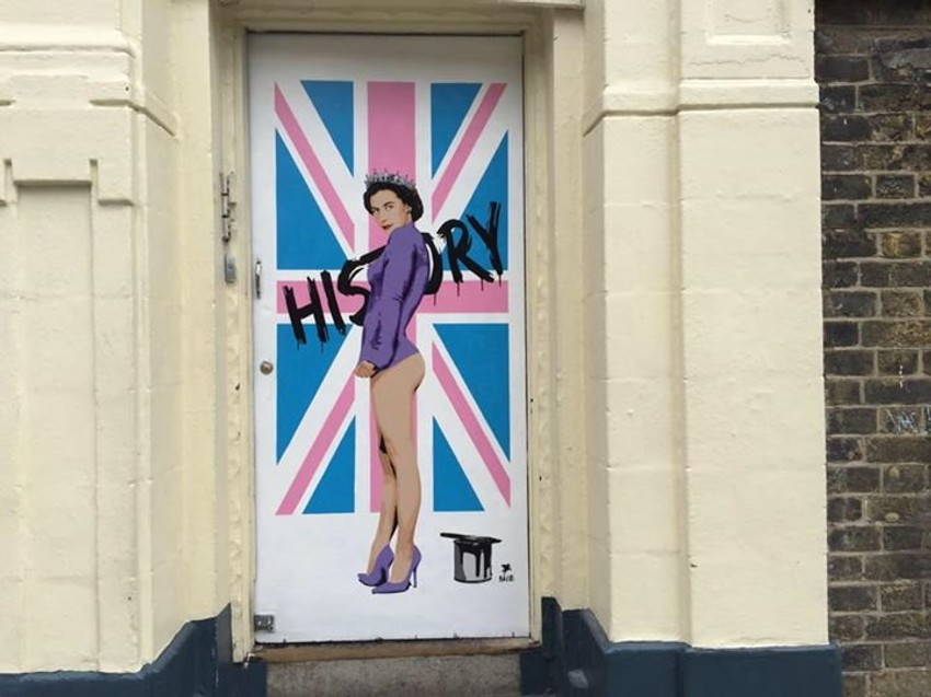 Smeli grafit je privukao veliku pažnju posmatrača