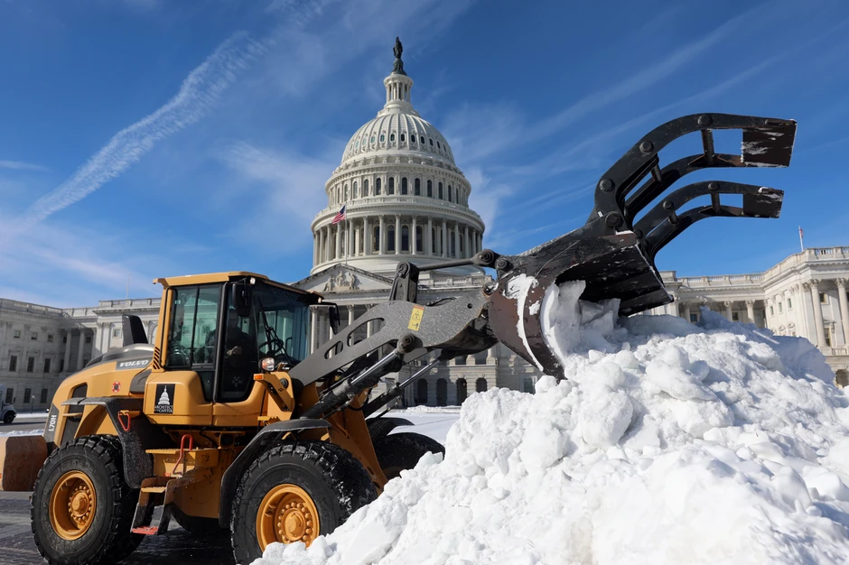 Čišćenje snega u Vašingtonu