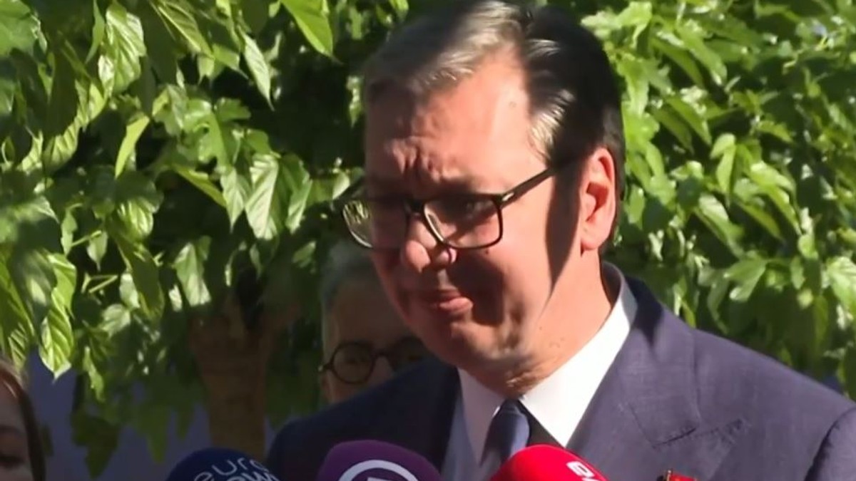 Predsednik Srbije Aleksandar Vučić 