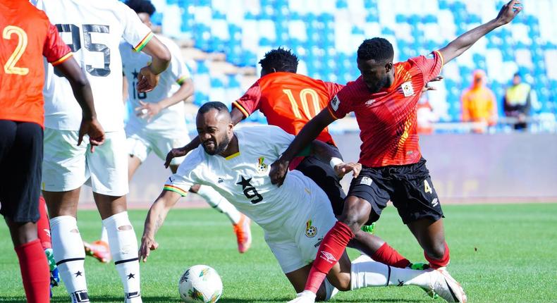Ghana 2-2 Uganda: Late goal denies Black Stars victory against Cranes