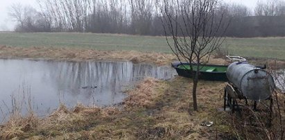 Tragedia w Łabędniku. Ze stawu wyłowiono kobietę. Próbowano ją reanimować