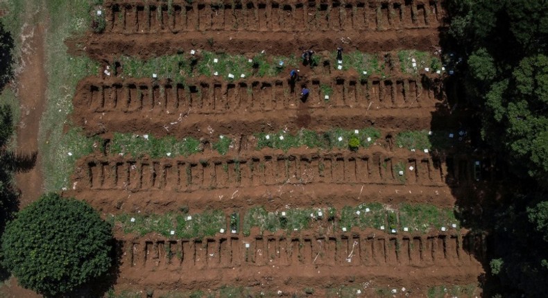 Vila Formosa cemetery on the edge of Sao Paulo, Latin America's largest, is bracing for a surge in burials