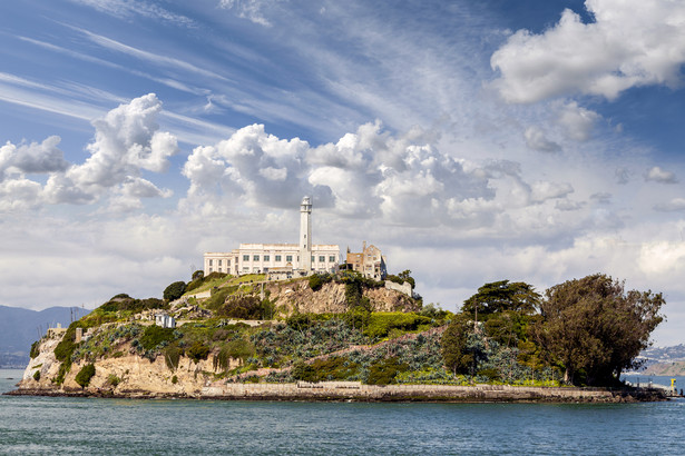 Więzienie-wyspa Alcatraz, San Francisco, Kalifornia, USA