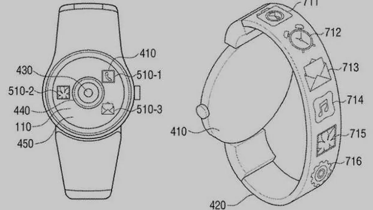 Patent Samsunga na smartwatch z kamerką