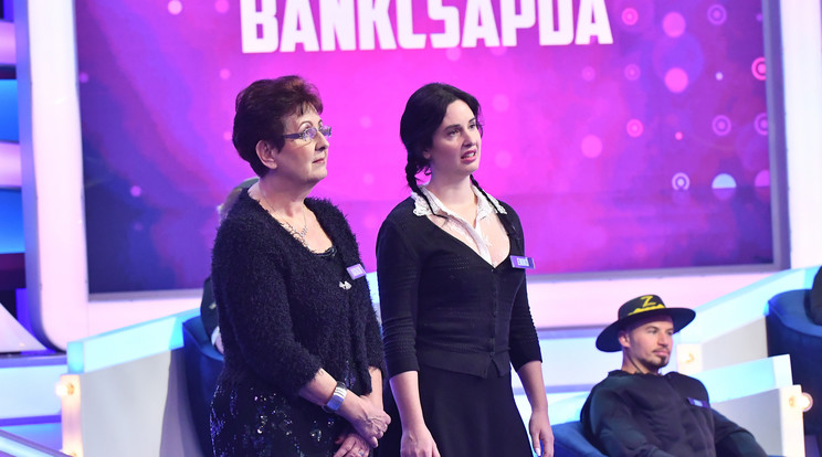 Katalin és lánya, Enikő együtt tették próbára a szerencséjüket a Zsákbamacskában /Fotó: TV2