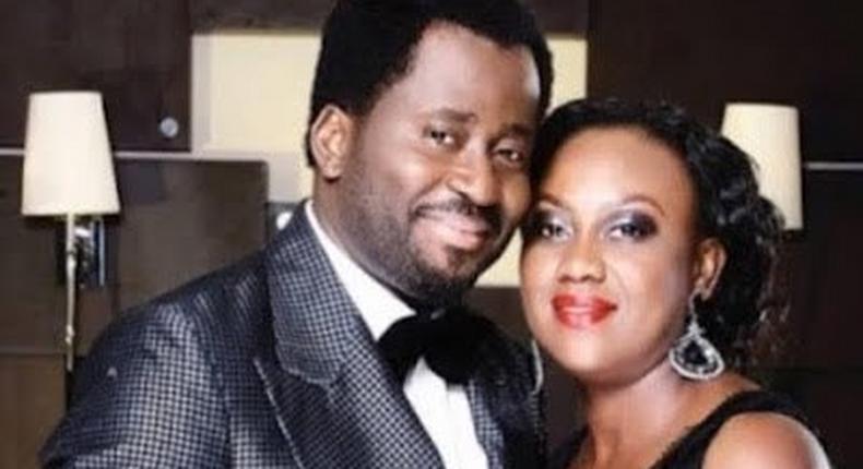 Desmond Elliot and wife