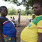 pregnant women at MSF mobile clinic in CAR